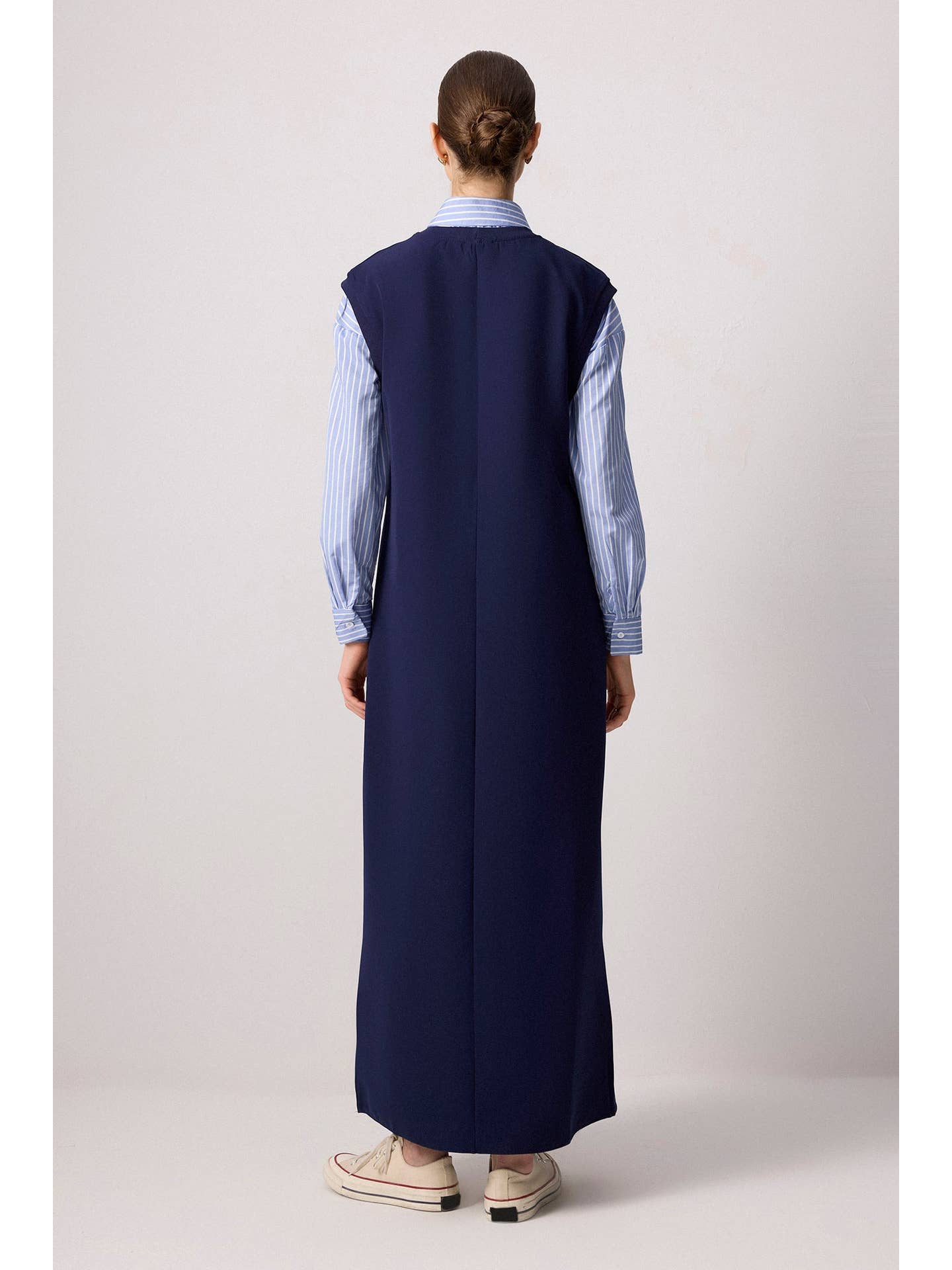 Navy Maxi Jurk